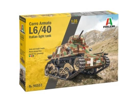 Збірна модель 1/35 Танк Carro Armato L6/40 Italeri 96553 Збірна модель 1/35 Танк Carro Armato L6/40 Italeri 96553