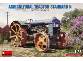 Збірна модель 1/35 Сільськогосподарський трактор Standard N, модифікація 1934-1936 років. Miniart 38088 Збірна модель 1/35 Сільськогосподарський трактор Standard N, модифікація 1934-1936 років. Miniart 38088