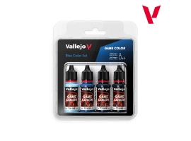 Набор акриловых красок Game Color Синие оттенки (Blue Color Set) 4 шт VAL 72376 Набор акриловых красок Game Color Синие оттенки (Blue Color Set) 4 шт VAL 72376