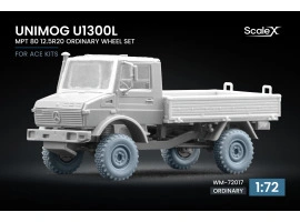 Набір коліс для Unimog U1300L MPT 80 від ACE ScaleX WM-72017 Набір коліс для Unimog U1300L MPT 80 від ACE ScaleX WM-72017