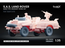 Набір коліс Sand Type для S.A.S. Land Rover від Tamiya ScaleX WM-35058 Набір коліс Sand Type для S.A.S. Land Rover від Tamiya ScaleX WM-35058