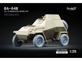 Набір коліс (з деформацією) Я-13 для БА-64Б від LANMO ScaleX WW-35029W Набір коліс (з деформацією) Я-13 для БА-64Б від LANMO ScaleX WW-35029W