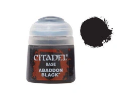 CITADEL BASE: ABADDON BLACK (12ML) CITADEL BASE: ABADDON BLACK (12ML)