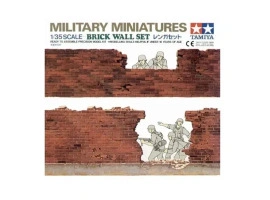 Збірна модель 1/35 Комплект цегляної стіни Tamiya 35028 Збірна модель 1/35 Комплект цегляної стіни Tamiya 35028