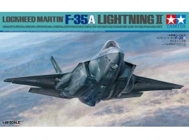 Збірна модель 1/48 винищувач Lockheed Martin F-35A Lightning Tamiya 61124 Збірна модель 1/48 винищувач Lockheed Martin F-35A Lightning Tamiya 61124
