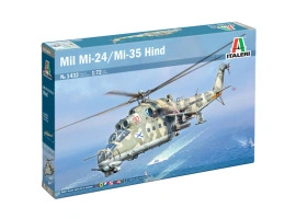 Збірна модель 1/72 Гелікоптер Мі-24П / Мі-35П Italeri 1432 Збірна модель 1/72 Гелікоптер Мі-24П / Мі-35П Italeri 1432