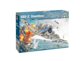 Сборная модель 1/48 Самолет Douglas SBD-3 Dauntless Italeri 2841 Сборная модель 1/48 Самолет Douglas SBD-3 Dauntless Italeri 2841