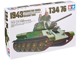Збірна модедль 1/35 Радянський Танк Т34/76 Tamiya 35059 Збірна модедль 1/35 Радянський Танк Т34/76 Tamiya 35059