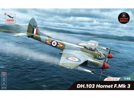 Збірна модель 1/32 Літак DH.103 Hornet F.Mk 3 DBMK Model Kits DBMK32001 Збірна модель 1/32 Літак DH.103 Hornet F.Mk 3 DBMK Model Kits DBMK32001