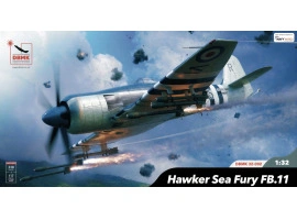 Збірна модель 1/32 Літак Hawker Sea Fury FB.11 DBMK Model Kits DBMK32002 Збірна модель 1/32 Літак Hawker Sea Fury FB.11 DBMK Model Kits DBMK32002