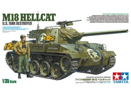 Збірна модель 1/35 САУ М18 Хеллкет Tamiya 35376 Збірна модель 1/35 САУ М18 Хеллкет Tamiya 35376