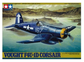 Збірна модель 1/48 Літак Vought F4U-1D Corsair Tamiya 61061 Збірна модель 1/48 Літак Vought F4U-1D Corsair Tamiya 61061