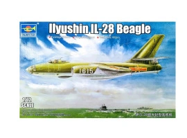 Збірна модель 1/72 Літак Іллюшин Іл-28 Trumpeter 01604 Збірна модель 1/72 Літак Іллюшин Іл-28 Trumpeter 01604