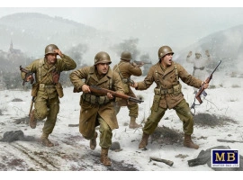 Збірна модель 1/35 Фігури 101-а повітряно-десантна дивізія США - Бастонь, грудень 1944 р. (4 фігури) MasterBox 35253 Збірна модель 1/35 Фігури 101-а повітряно-десантна дивізія США - Бастонь, грудень 1944 р. (4 фігури) MasterBox 35253