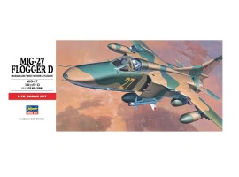Збірна модель 1/72 Літак МіГ-27 Flogger D Hasegawa 00340 Збірна модель 1/72 Літак МіГ-27 Flogger D Hasegawa 00340