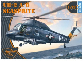 Сборная модель 1/72 американский вертолёт UH-2 А/Б Seasprite Clear Prop 72002 Сборная модель 1/72 американский вертолёт UH-2 А/Б Seasprite Clear Prop 72002