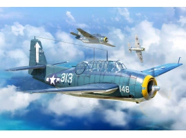 Збірна модель 1/72 Літак TBM-3 Avenger HobbyBoss 87274 Збірна модель 1/72 Літак TBM-3 Avenger HobbyBoss 87274