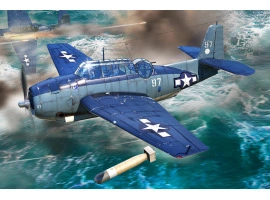 Збірна модель 1/72 Літак TBF-1C Avenger HobbyBoss 87275 Збірна модель 1/72 Літак TBF-1C Avenger HobbyBoss 87275