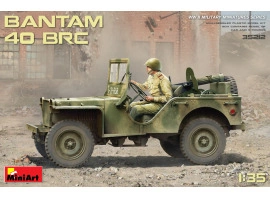 Збірна модель 1/35 Американський позашляховик Bantam 40 BRC MiniArt 35212 Збірна модель 1/35 Американський позашляховик Bantam 40 BRC MiniArt 35212