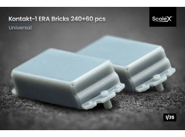 Блоки динамічного захисту 1/35 Контакт-1 240+60 ScaleX A 35002 Блоки динамічного захисту 1/35 Контакт-1 240+60 ScaleX A 35002