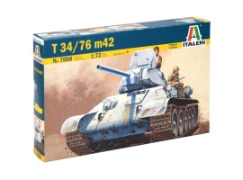 Сборная модель 1/72 Танк T-34/76 M42 Италери 7008 Сборная модель 1/72 Танк T-34/76 M42 Италери 7008