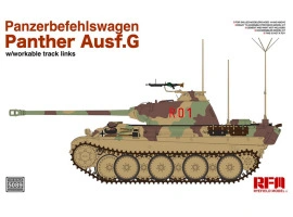 Збірна модель 1/35 Німецький середній танк Panther Ausf.G Panzerbefehlswagen RFM RM-5089 Збірна модель 1/35 Німецький середній танк Panther Ausf.G Panzerbefehlswagen RFM RM-5089