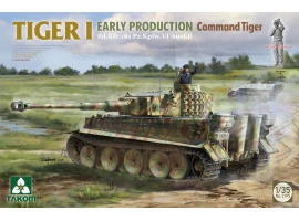 Збірна модель 1/35 Танк Тигр I Ранній випуск Командний тигр Sd.Kfz.181 Pz.Kpfw.VI Ausf.E (з фігуркою Міхаеля Віттмана) Takom 2195 Збірна модель 1/35 Танк Тигр I Ранній випуск Командний тигр Sd.Kfz.181 Pz.Kpfw.VI Ausf.E (з фігуркою Міхаеля Віттмана) Takom 2195