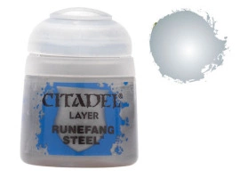 Краска Warhammer Colour (Citadel) LAYER: RUNEFANG STEEL (12ML) Краска Warhammer Colour (Citadel) LAYER: RUNEFANG STEEL (12ML)