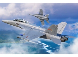 Збірна модель 1/48 Літак F/A-18F Super Hornet VFC-12 HobbyBoss 85819 Збірна модель 1/48 Літак F/A-18F Super Hornet VFC-12 HobbyBoss 85819