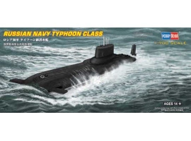 Збірна модель 1/700 Підводний човен Typhoon class HobbyBoss HB87019 Збірна модель 1/700 Підводний човен Typhoon class HobbyBoss HB87019