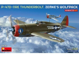 Збірна модель 1/48 Літак P-47D-11RE Thunderbolt Zemke’s “Wolfpack” MiniArt 48034 Збірна модель 1/48 Літак P-47D-11RE Thunderbolt Zemke’s “Wolfpack” MiniArt 48034