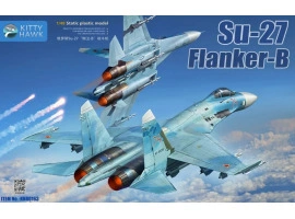 Сборная модель 1/48 Самолет Су-27 "Flanker-B" Zimi 80163 Сборная модель 1/48 Самолет Су-27 "Flanker-B" Zimi 80163