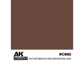 Акрилова фарба на спиртовій основі Red Brown / Червоно-коричневий RAL 8012 АК-interactive RC862 Акрилова фарба на спиртовій основі Red Brown / Червоно-коричневий RAL 8012 АК-interactive RC862