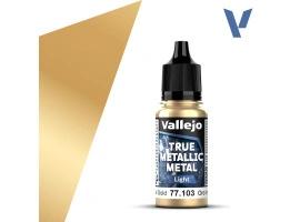 Акрилова фарба Імперське Золото Світлий тон (Imperial Gold Light) Vallejo True Metallic Metal VAL 77103 Акрилова фарба Імперське Золото Світлий тон (Imperial Gold Light) Vallejo True Metallic Metal VAL 77103