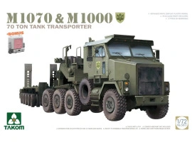 Збірна модель 1/72 Американський танковий транспортер M1070&M1000 70 тон Takom 5021 Збірна модель 1/72 Американський танковий транспортер M1070&M1000 70 тон Takom 5021